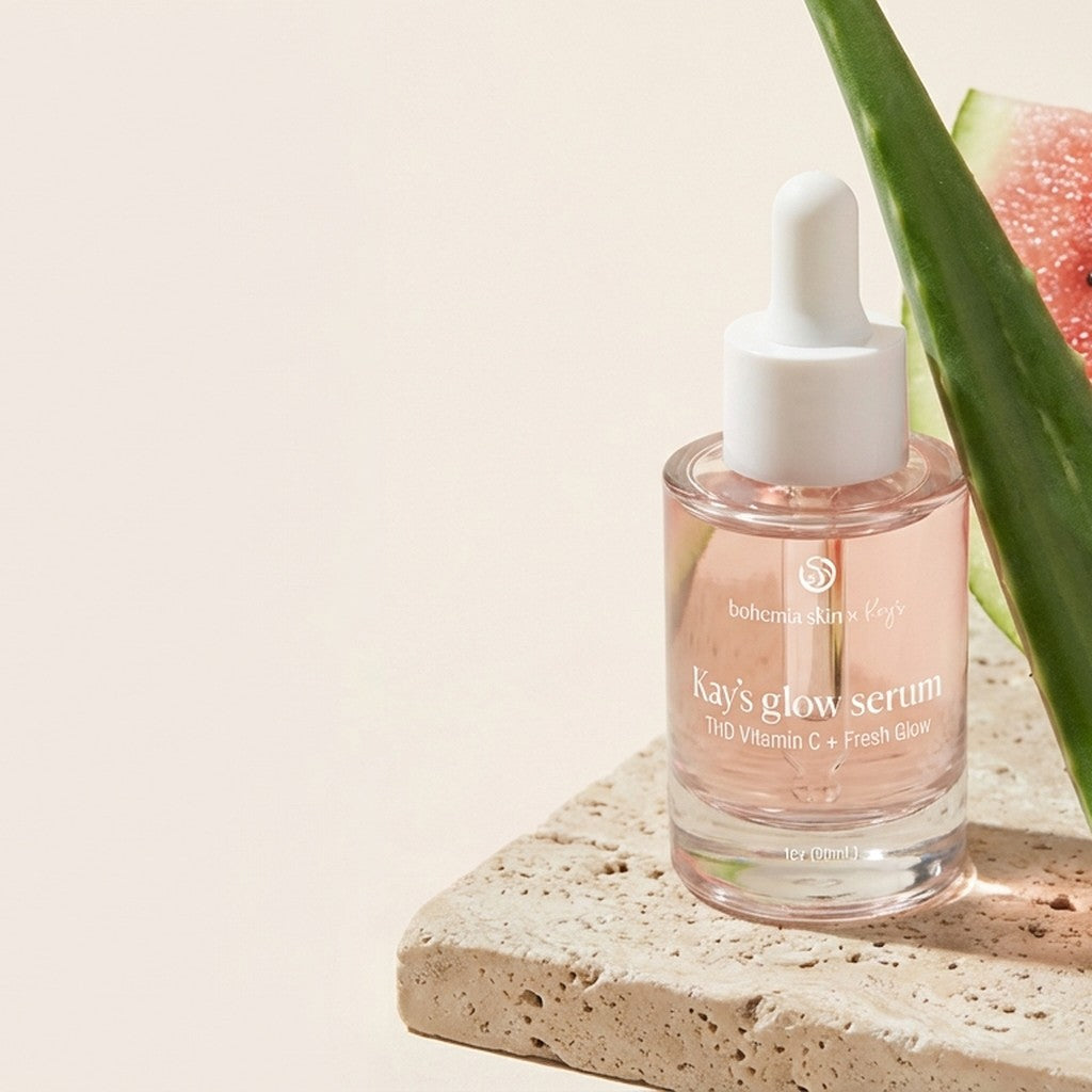 Kay's Glow Serum — Vitamin C and Hyaluronic Acid for sensitive skin