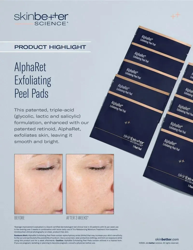 AlphaRetExfoliatingPeelPads10ctProductHighlightB_ASign_HQP - Bohemia Skin