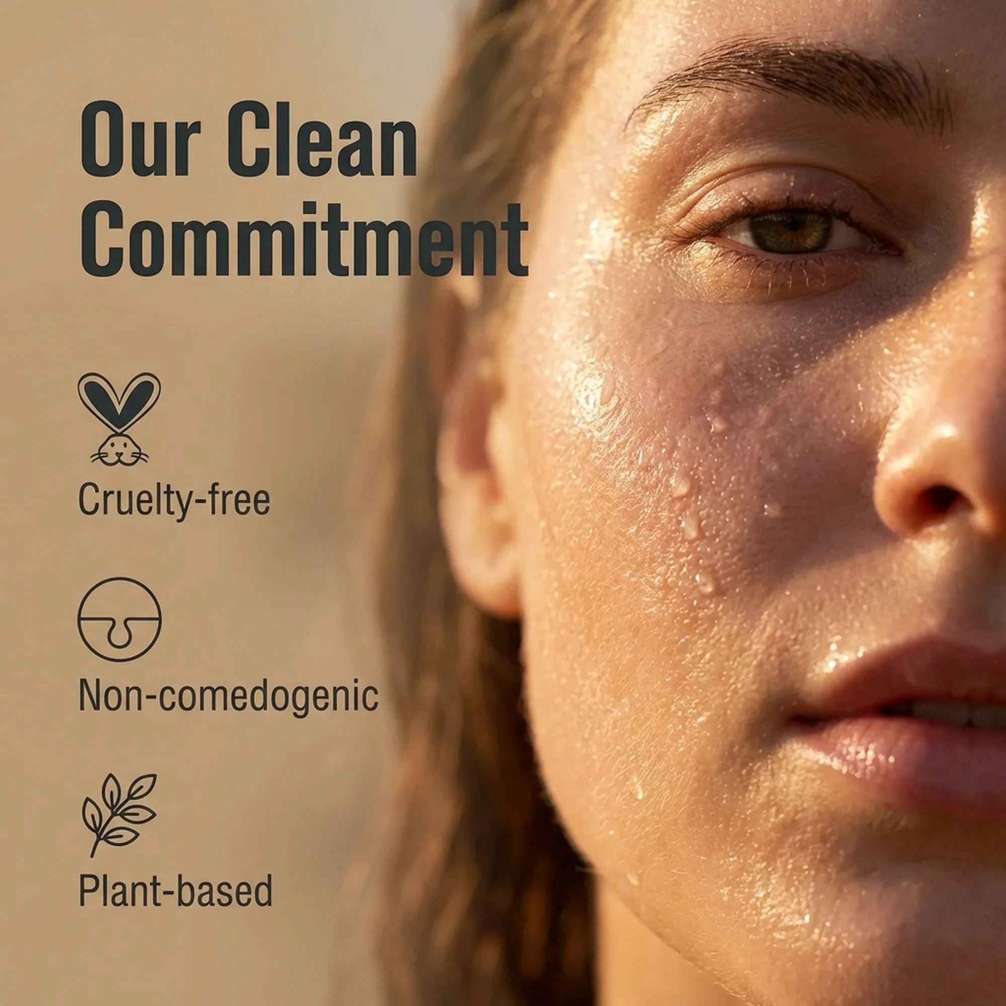 Bohemia Skin clean skincare commitment with cruelty-free, non-comedogenic, plant-based focus.