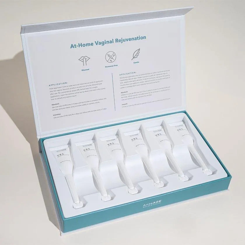 AnteAGE VRS Vaginal Rejuvenation Solution good box 6 pack