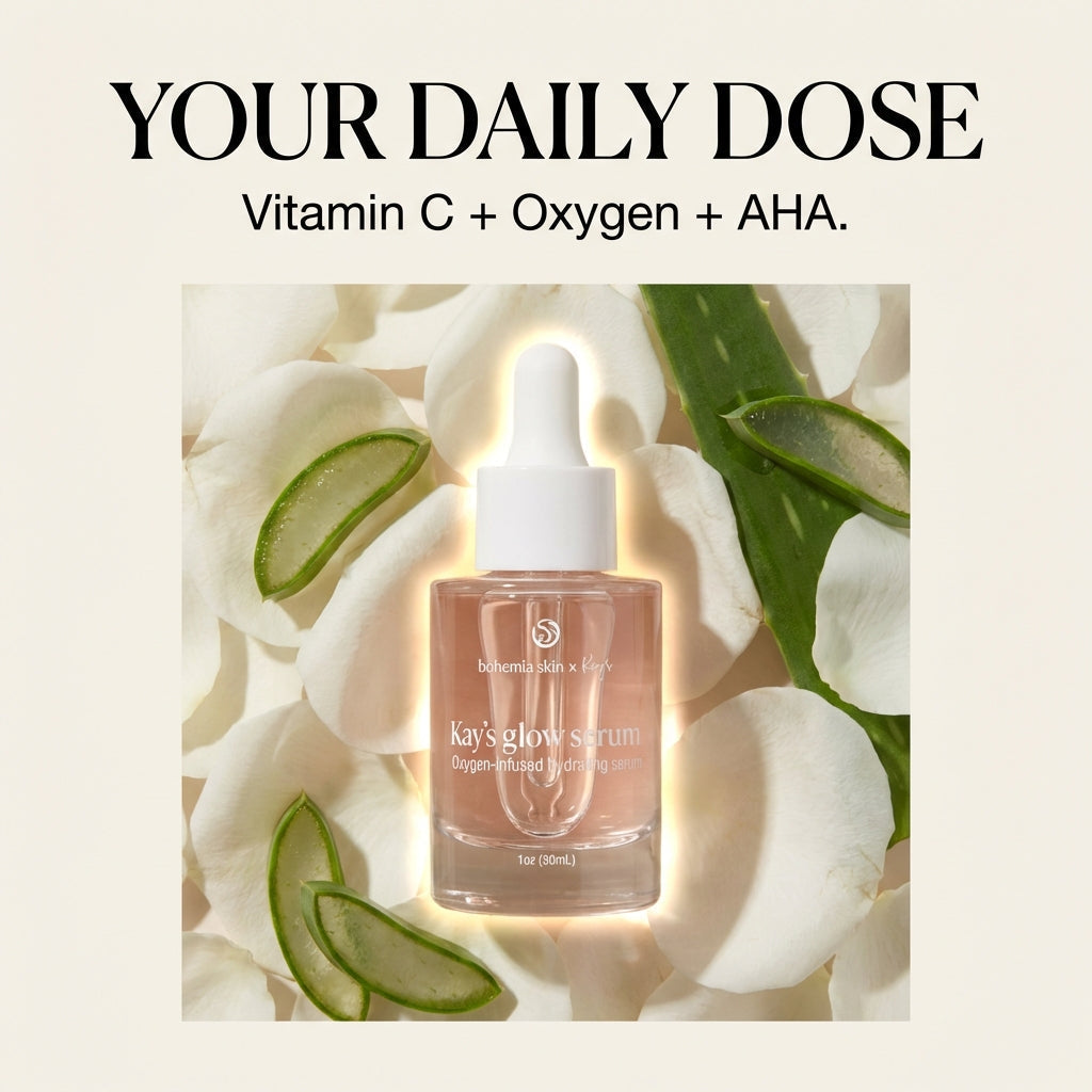 Achieve Your Brightest Glow: The Science-Backed Power of Vitamin C and Hyaluronic Acid