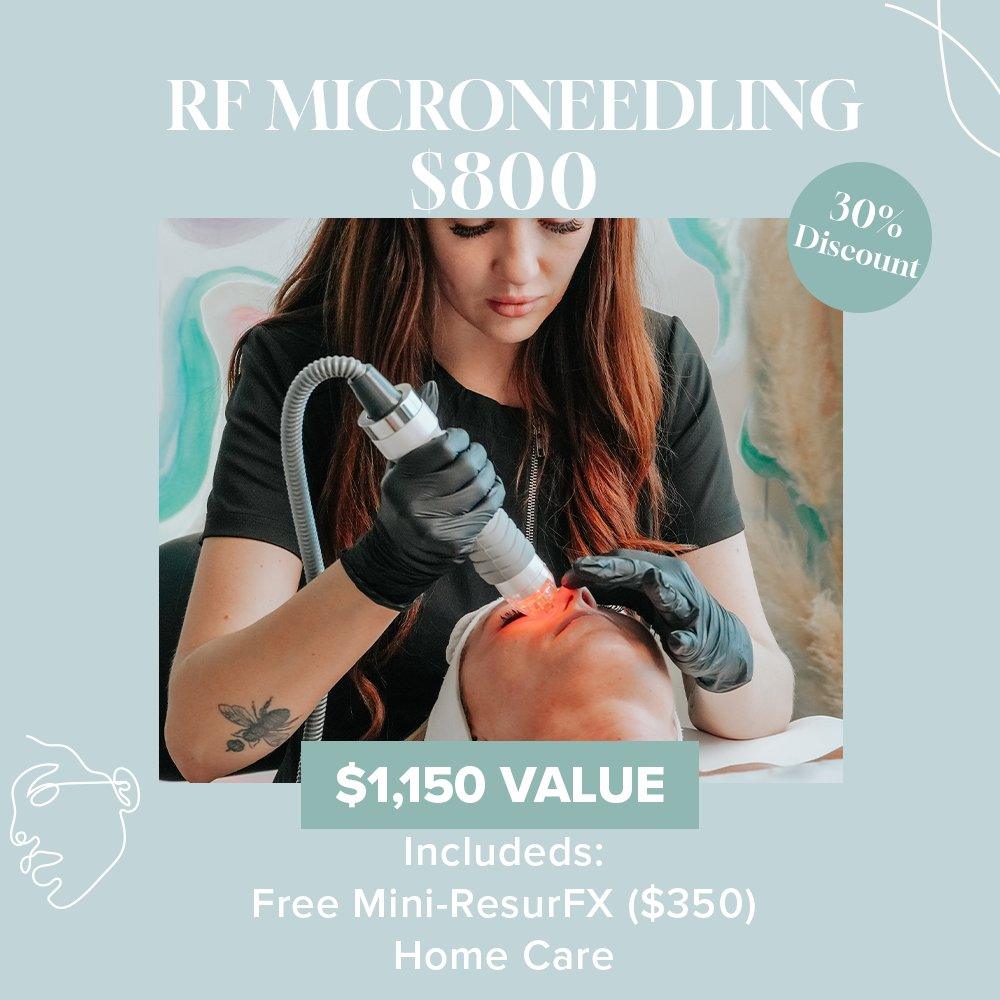 RF Microneedling + FREE ResurFX - Bohemia Skin - BOHO Skincare